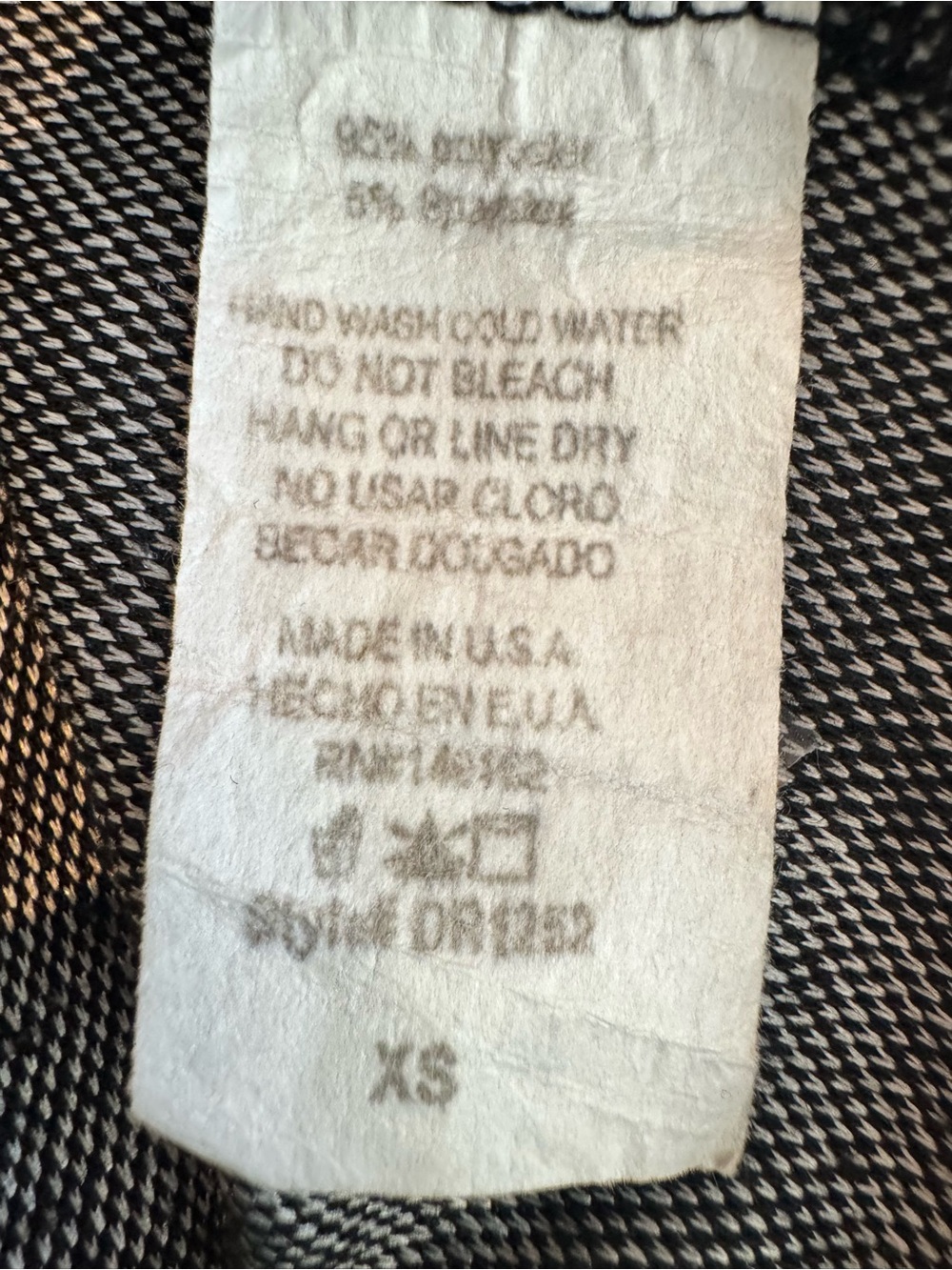 "Plaid Reputation" Mini Blk & Wht Plaid Jumper & NWT White Stretch Tee. Size XS - Picture 10 of 11